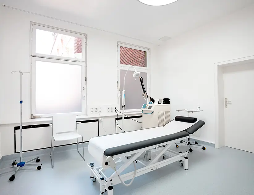 Über uns 4 Behandlungszimmer